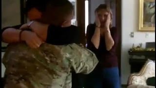 US Soldier Surprise His Wife And Family For Christmas