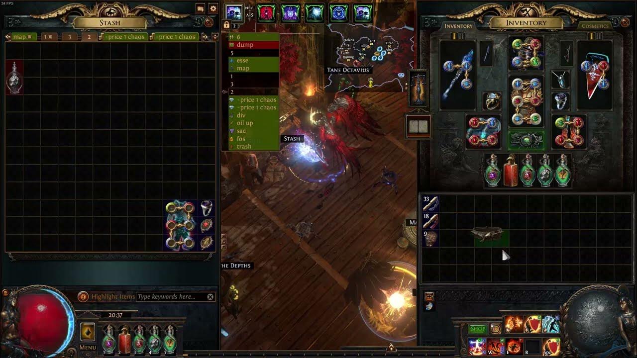 How to get a headhunter in Path of Exile. YouTube