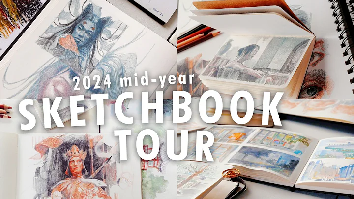 All My Current Sketchbooks ✦ sketchbook tour, mixed media & finding my art style