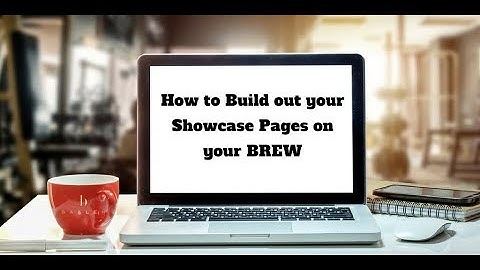 BREW Showcase Pages | Add your Title [Step 1][4:50]