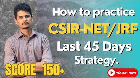 🔥Last 45 days plan for CSIR-NET JUNE 2024😱 | PBPTS Mock series explained | #csirnet #csirnetjune2024