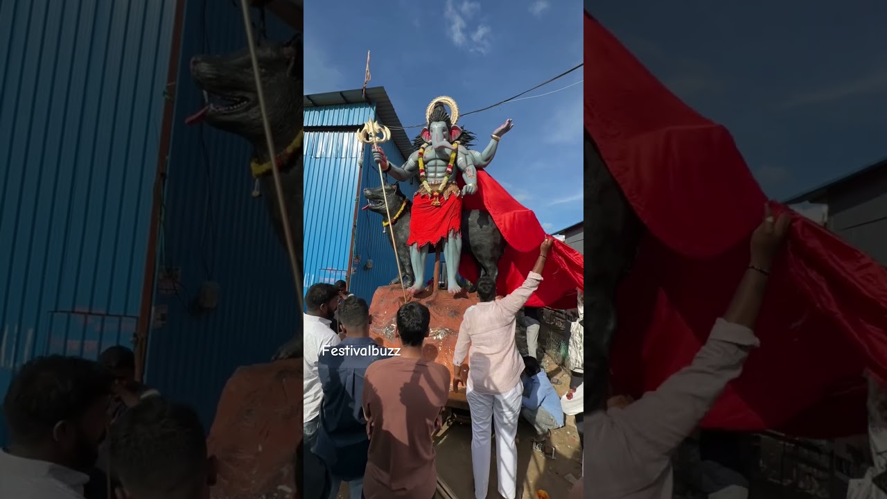 Beautiful Ganesh Idol  Aagman 2025 | unique Mumbai models Ganesh  idols Hyderabad