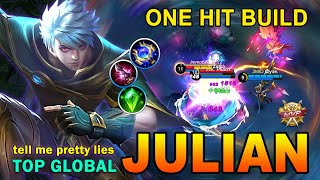 Best Julian One Hit Build and Emblem | Build Top 1 Global Julian ~ MLBB