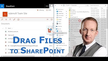 Drag Multiple Files to SharePoint