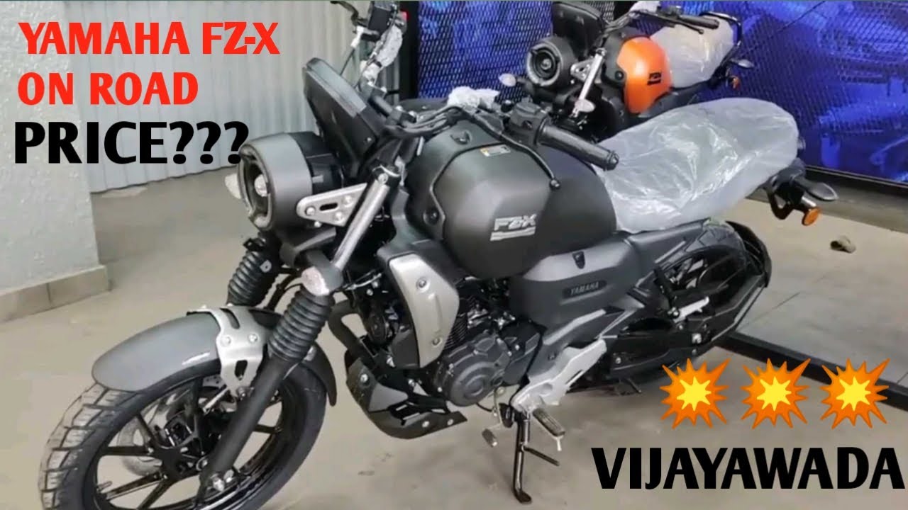2021 Yamaha FZ-X on road price - YouTube