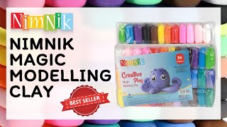 Nimnik Air Dry Ultra-Light Magic Clay - Non-Toxic DIY Modeling Clay for Kids