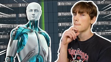 Making a HARD beat using AI (FL Studio Cookup)