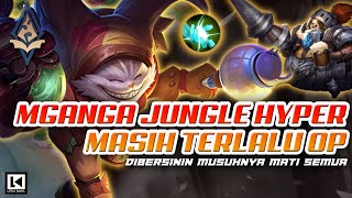 MGANGA JUNGLE HYPER CARRY, 21 KILLS, NO DEATHS!!