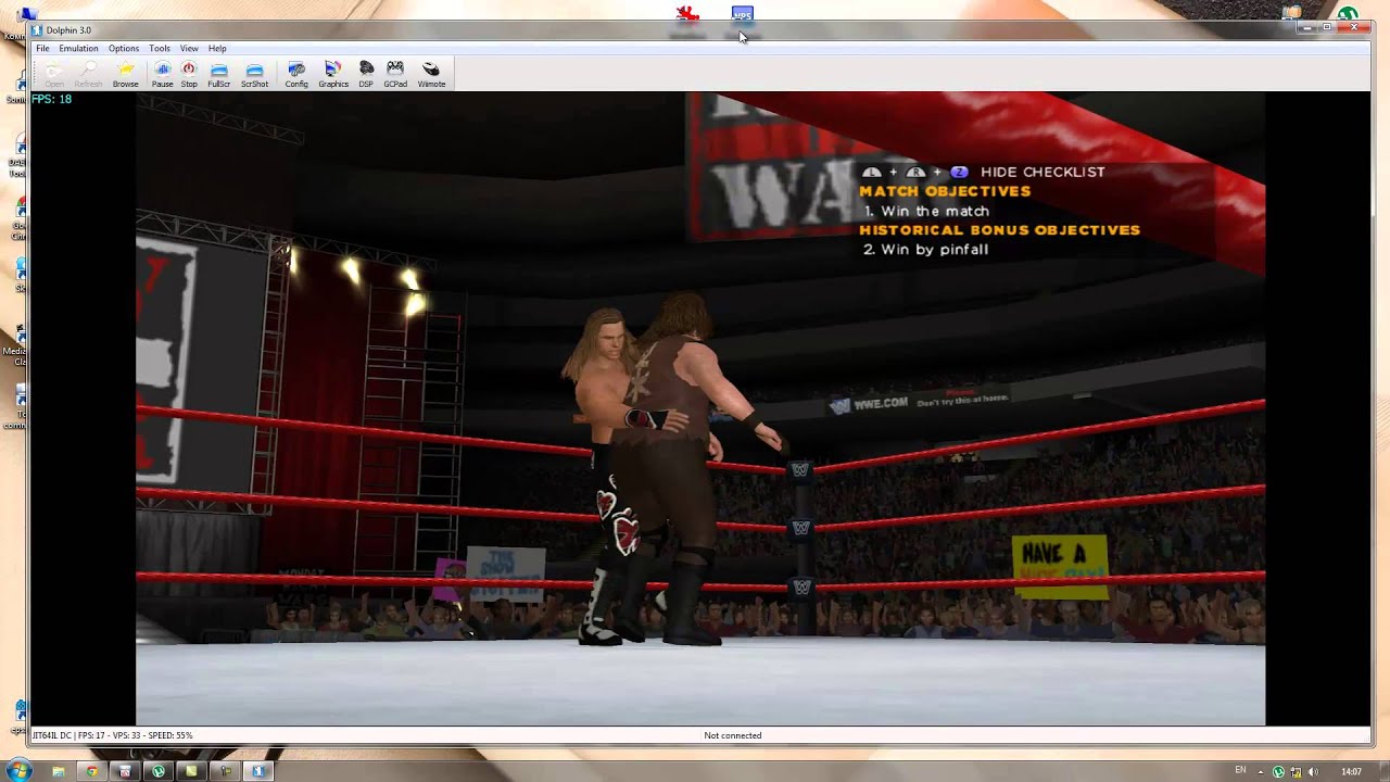 how to fix the missing textures in wwe day of reckoning iso