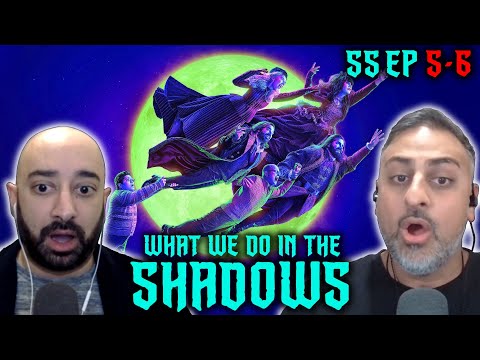 What We Do In The Shadows - S5 Ep 5-6 - REACTION - First Time Watching