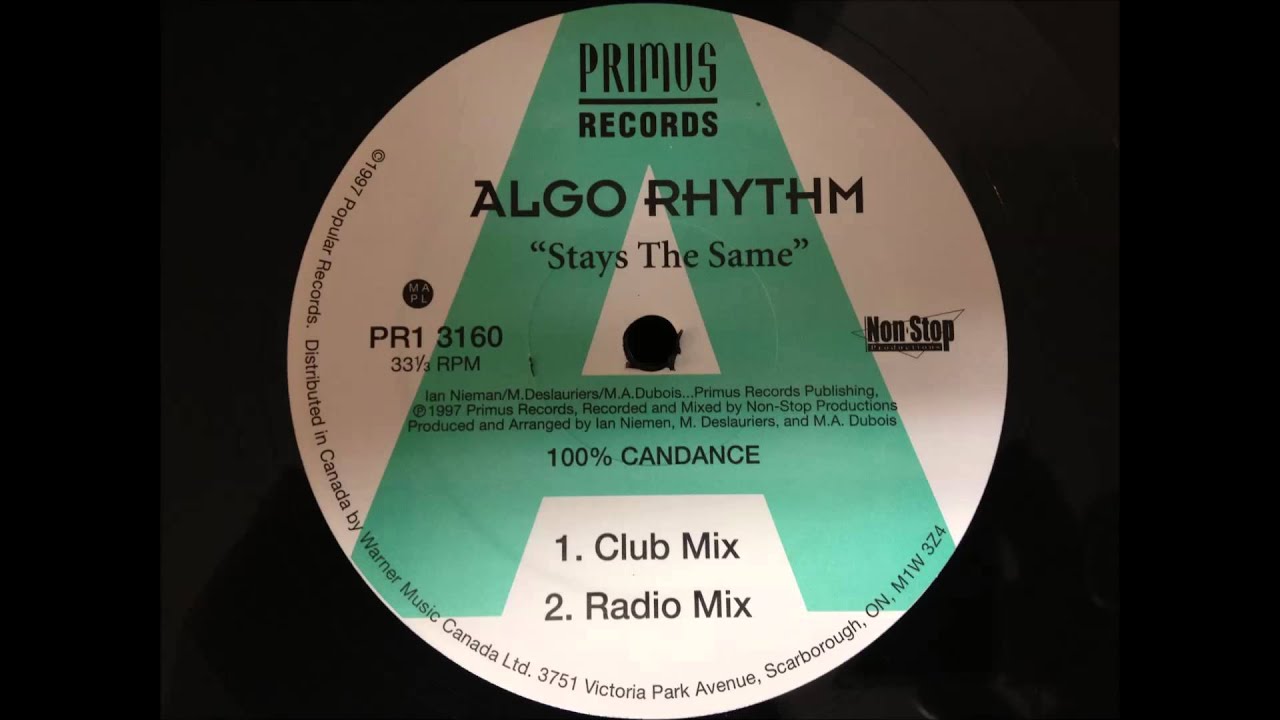 Algo Rhythm - Stays The Same