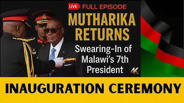Full Swearing-In & Inauguration of Malawi’s 7th President | Prof. Arthur Peter Mutharika #malawi