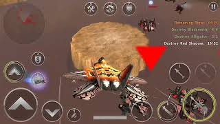 Gunship battle PUMPKIN RAPTOR in action episode 30 mission 1 with super leaser. screenshot 3