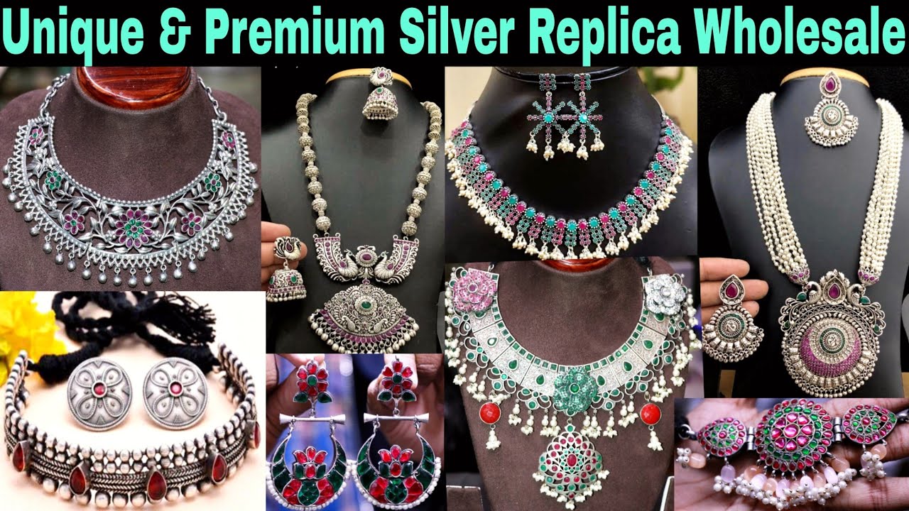 Silver Replica Premium Collection | Unique Silver Replica Best Design | Jewellery Wholesaler ||
