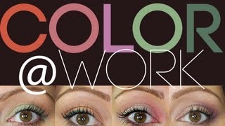 4 Ways to Wear Colorful Eyeshadow to Work | Makeup Geek