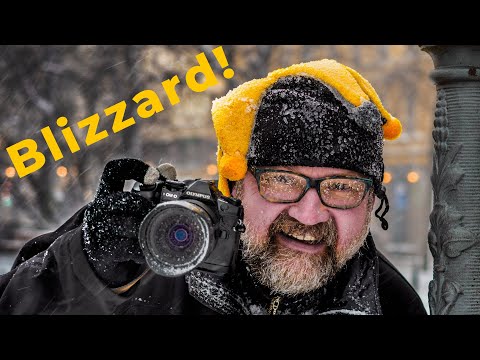 Snow Photography - [Heavy BLIZZARD and wind!]