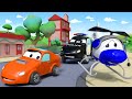Авто Патруль -  Гектор решает проблему - Автомобильный Город  🚓 🚒 детский мультфильм 🚚