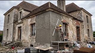 This man bought an abandoned house and restored it to brand new condition in 24 months!