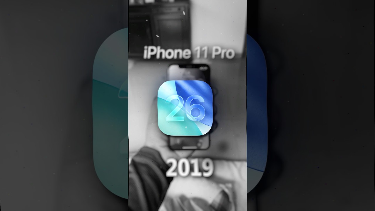 OLDEST iPhone on iOS 26!