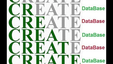 الدرس الثاني كيفية إنشاء قاعدة البيانات و حذفها و إنشاء جدول (sql دورة ) SQL Server