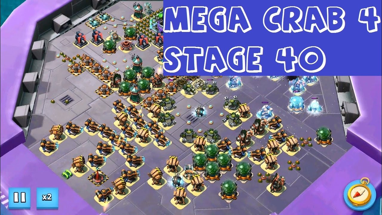 Boom Beach | Mega Crab 4 | Stage 40 |