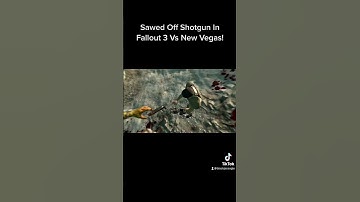 Sawed Off Shotgun In Fallout 3 Vs New Vegas!