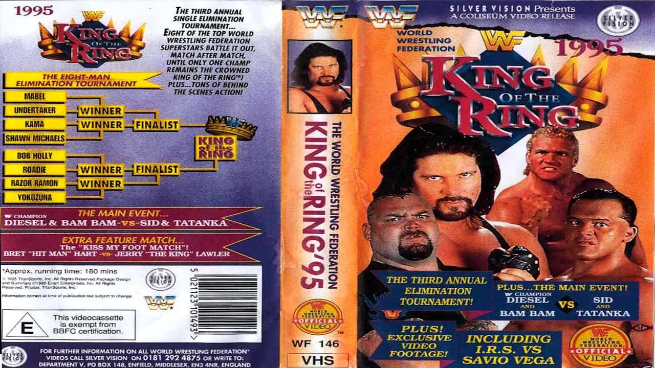 WWE KING OF THE RING 95' WWE 2K19 Full Card Playthrough YouTube