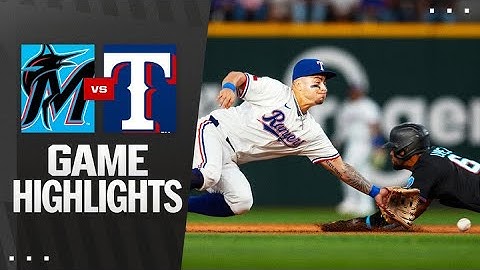 Marlins vs. Rangers Game Highlights (9/20/25) | MLB Highlights