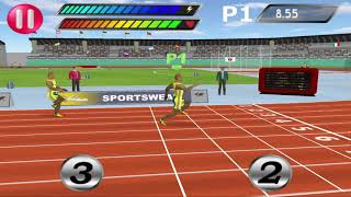 Summer Games 3D Fastest 100m Time screenshot 5
