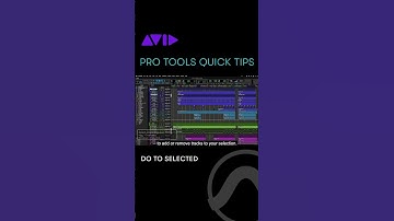 Use the “Do To Selected” feature in Pro Tools to apply settings to selected tracks quickly