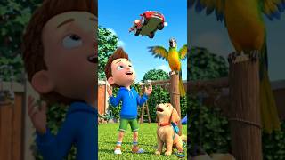 Leo and the Flying Toy Car 🚗✨ | Fun Kids Adventure Cartoon | 3D Animated Pixar Style