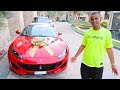 DUBAI'S RICHEST KID NEW CAR BIRTHDAY SURPRISE !!!