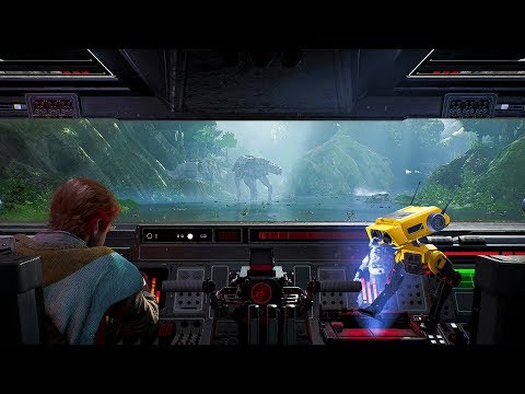 STAR WARS Jedi Fallen Order - AT-AT Walker Mission on Kashyyyk