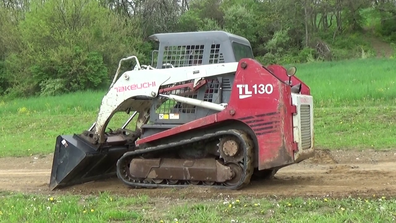 2005 TAKEUCHI TL130 TRACK SKID STEER WITH PILOT CONTROLS YouTube