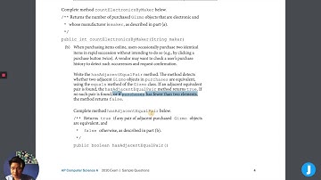 AP Computer Science A: 2020 Exam Arrays/Array List Question Tutorial (FRQ 1)
