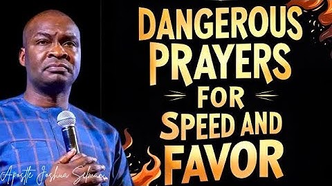 GEVAARLIJKE MIDDERNACHTGEBEDEN VOOR ONSTOPBARE GUNST EN GODDELIJKE VERSNELLING - APOSTEL JOSHUA S...