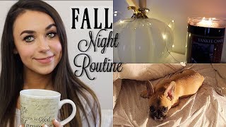 FALL NIGHT ROUTINE 2017