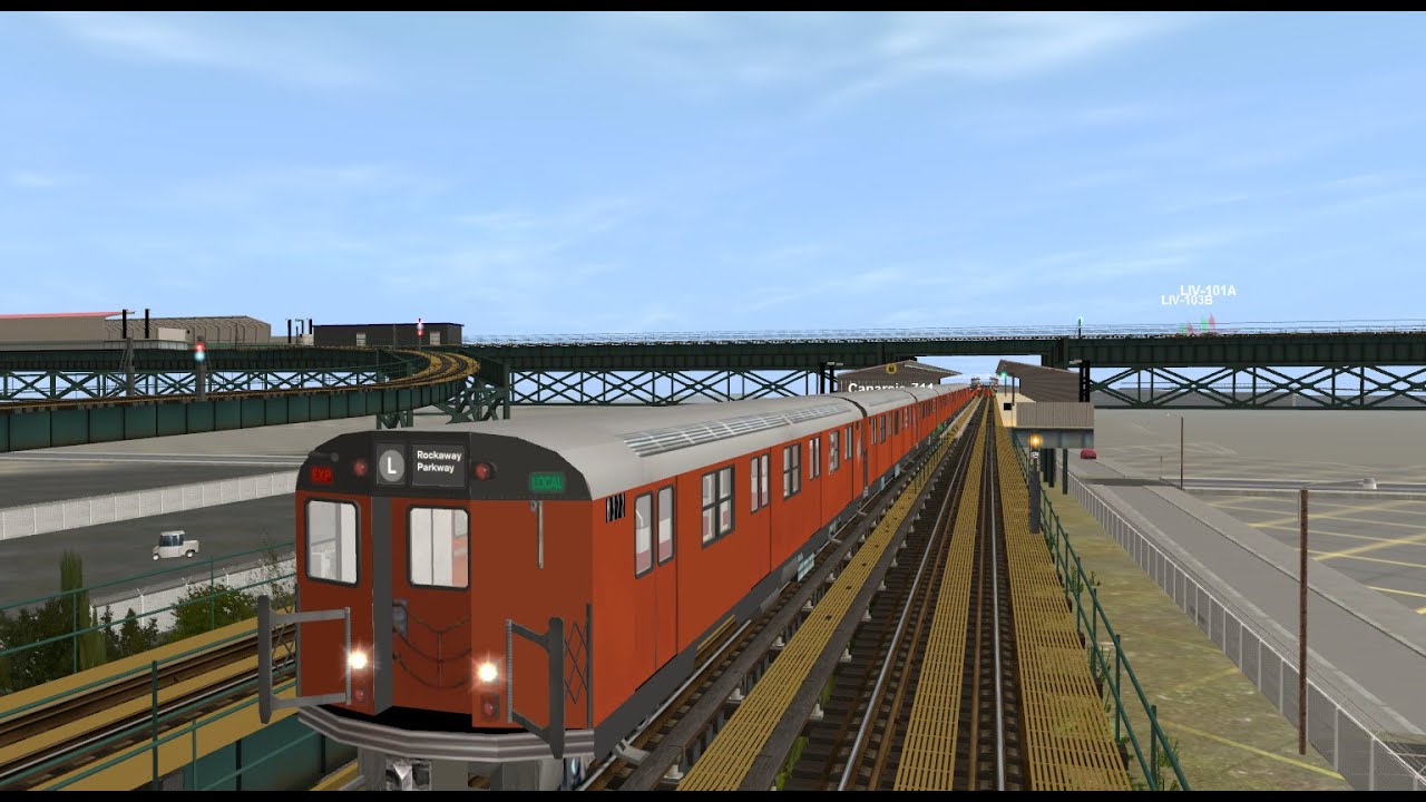 Trainz 12: R30 Redbird (L) Train (Wilson Av - Rockaway Pkwy) - YouTube.