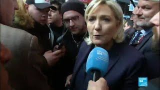 Marine Le Pen veut tourner la page des échecs de 2017