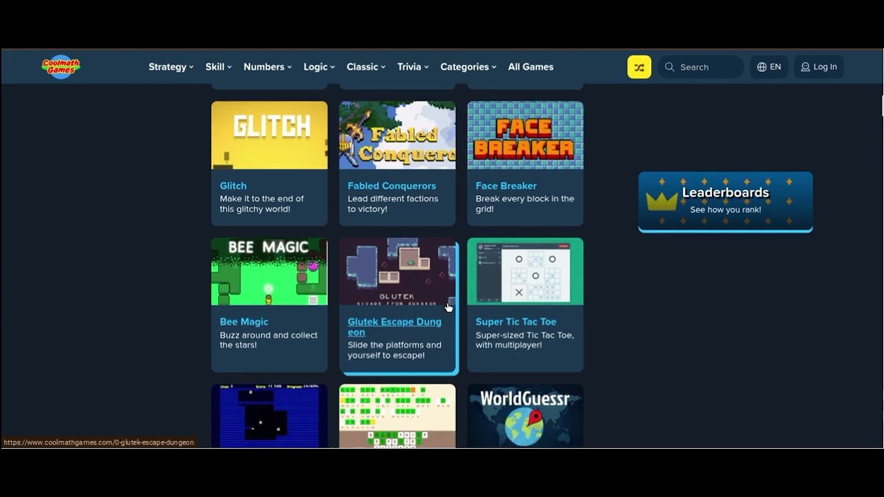Trying to play browser games. - YouTube
