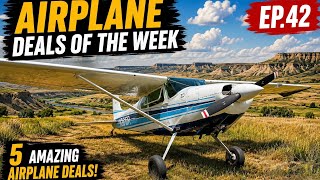 Airplane Deals of the Week Ep. 42 | $1,200 Avid Flyer Project, Belite UltraCub, & Dream Cessna 180