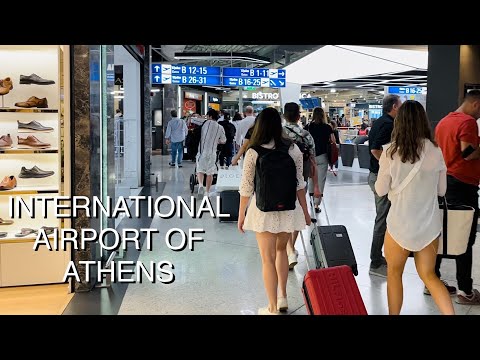 Video: Wo ist der internationale Flughafen Eleftherios Venizelos?