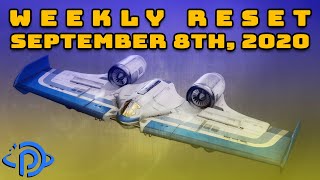 Destiny 2: Reset Guide - September 8th, 2020 | Eververse Inventory and Activities