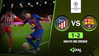 بث مباشر مباراة برشلونه و اتلتيكو مدريد   ابطال اوروبا   تحليل وتغطية                                سمعها