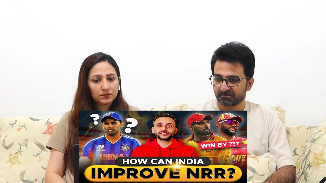 Pak Reacts to How can India IMPROVE their Net Run Rate now? | T20 World Cup - Super 8 | Jatin Sapru
