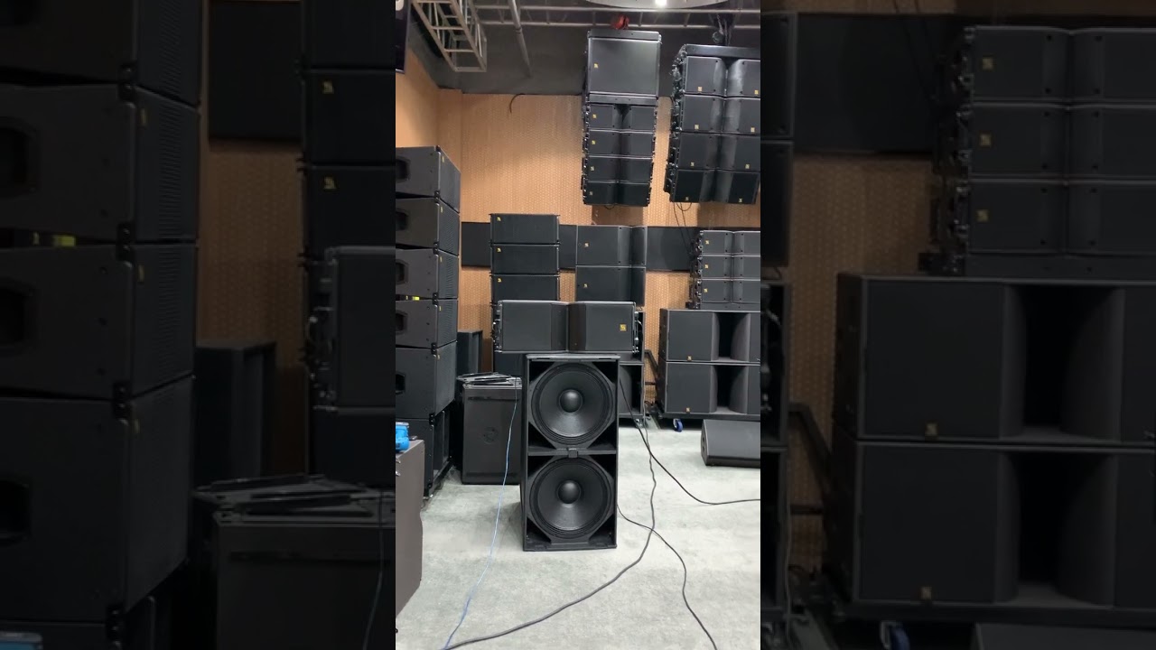 Sanway Kara II  daul 10 inch active Speaker Soundcheck