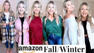 FALL/WINTER 2021 AMAZON FASHION HAUL | Size Large/XL Amazon Try On