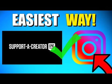 Use INSTAGRAM To Get A Support A Creator Code! (Fortnite Season 5 Chapter 2) (+GIVEAWAY)
