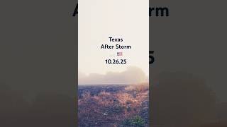 Foggy Texas After Storm 10.26.2025 #texas #nature #spaceexploration