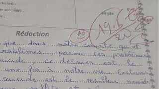 correction d'une production écrite 1bac sur le suicide 4K تصحيح فرض حول screenshot 1
